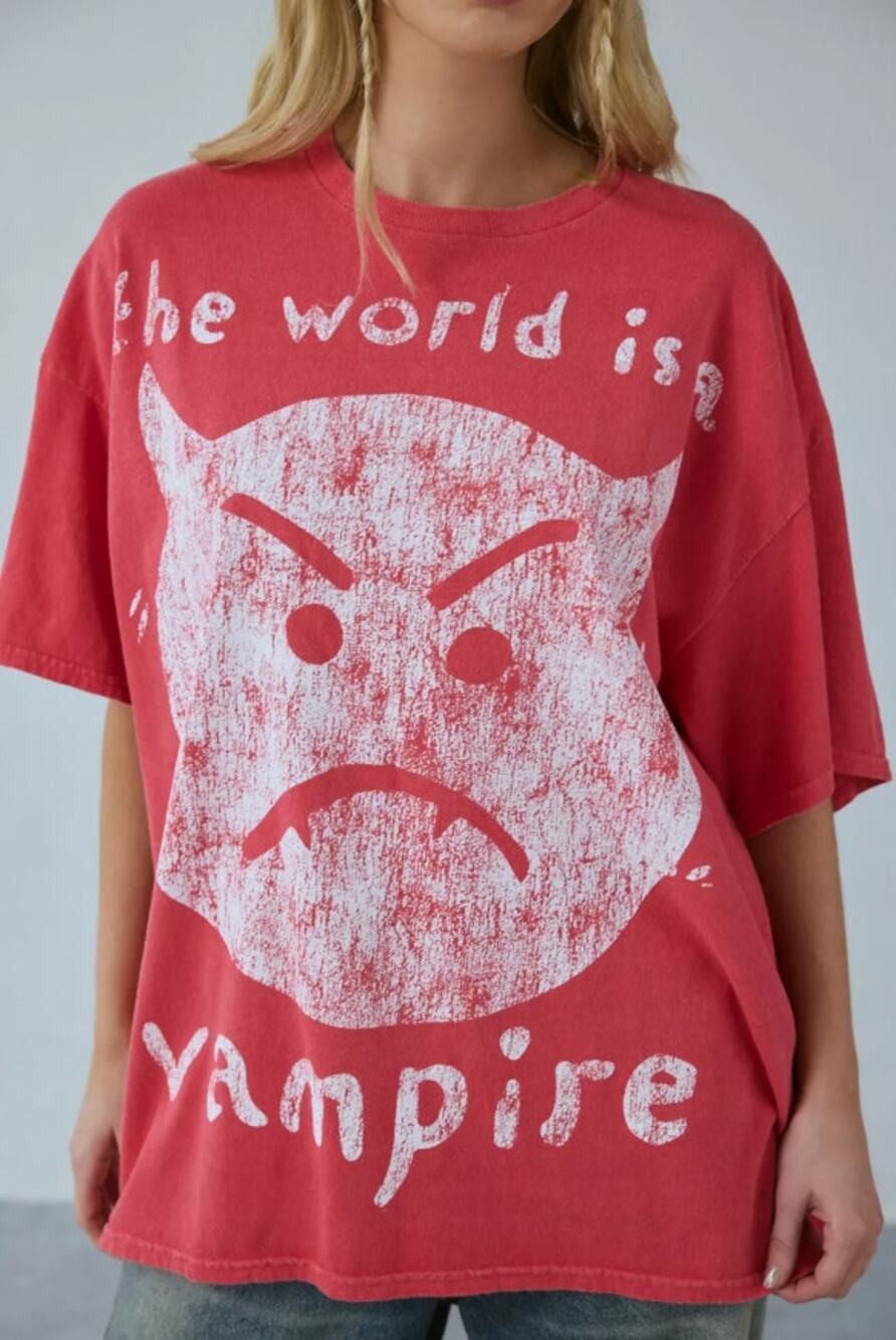 Urban Outfitters Smashing Pumpkins The World Is A Vampire Graphic Tee S/M
